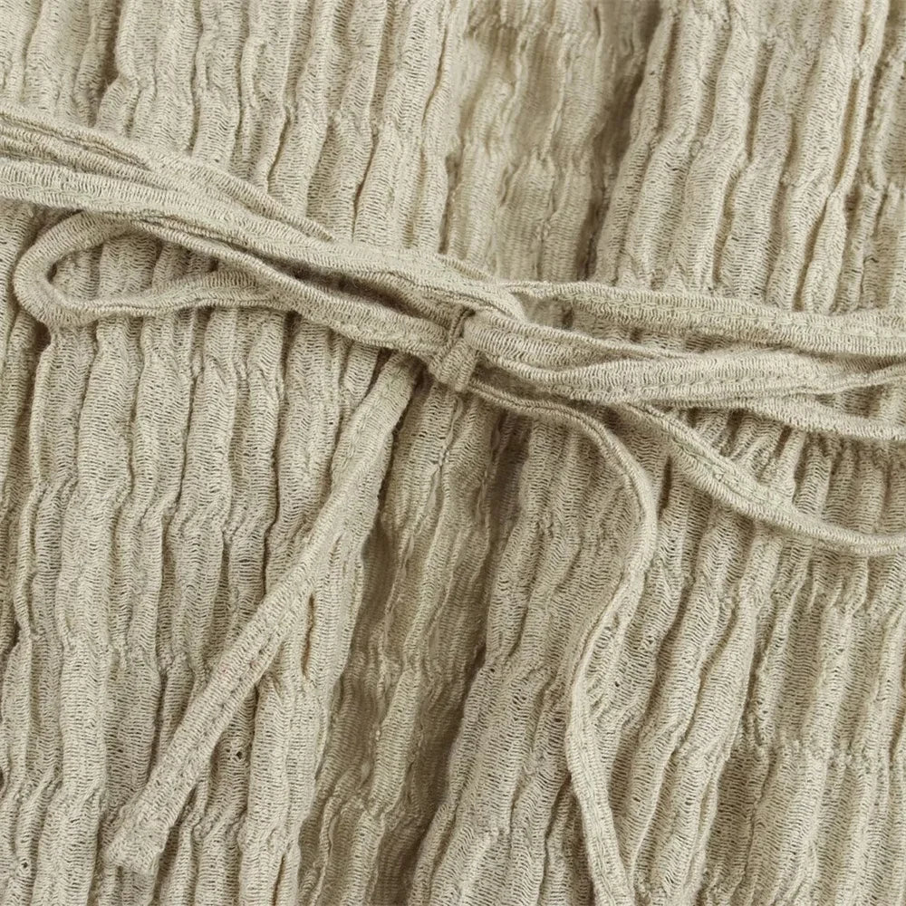 2025 neue Damen bekleidung modisches Temperament locker und abnehmen mit Gürtel Textur Kimono-Stil Oberbekleidung Trend